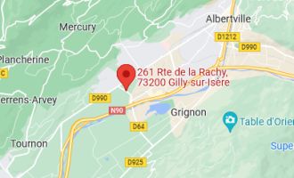 Plan RDV Gilly sur Isère (73200)